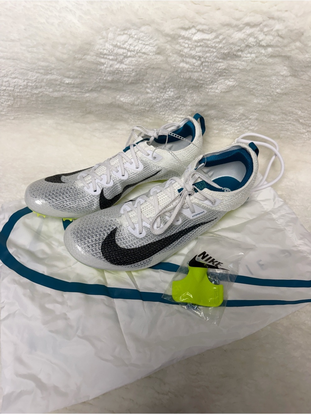 Nike Zoom Superfly Elite 2 Track Field Sprinting Spikes Men's 9 ,10.5 NWT